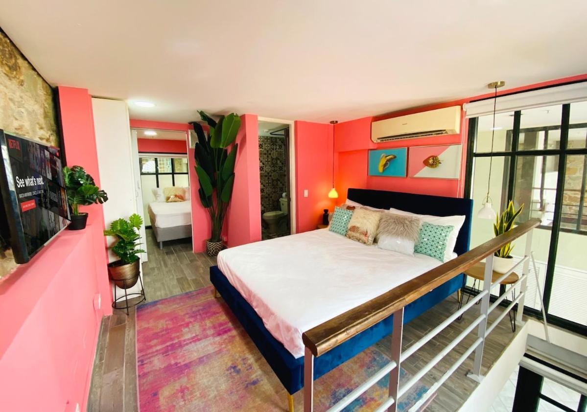 פנמה סיטי Amazinn Places Casco Viejo Pink Desing And Pool IX מראה חיצוני תמונה